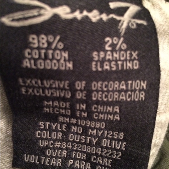 Size 14! Make offer! NWT. ArmyGreen. Seven7. - Picture 8 of 8